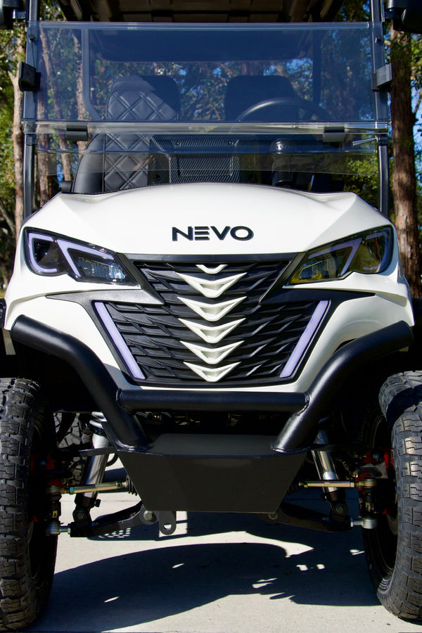 NEVO L4 Golf Cart - Pure White