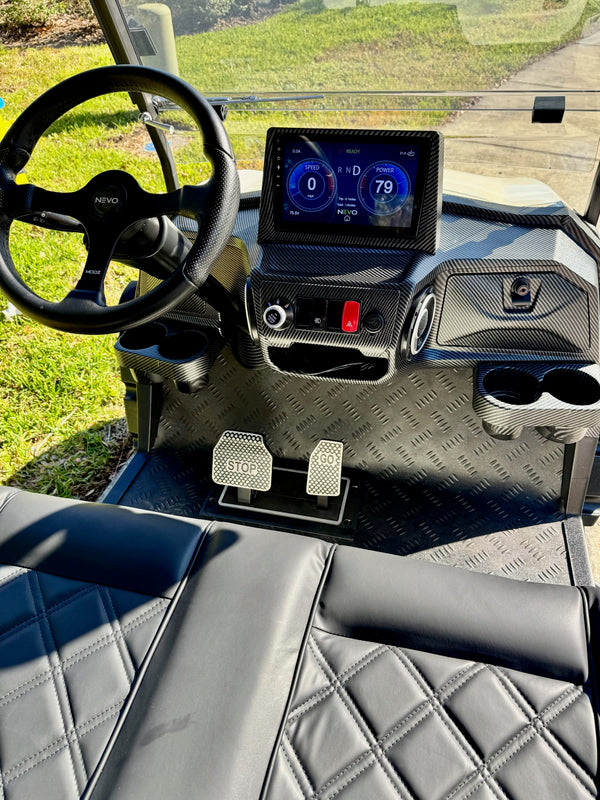 NEVO L4 Golf Cart - Pure White