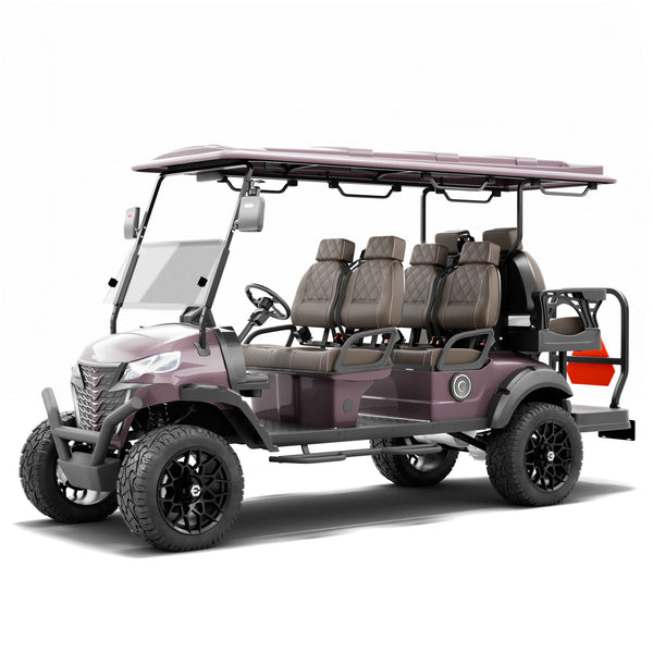 NEVO L6 Golf Cart - Pearl Blackberry