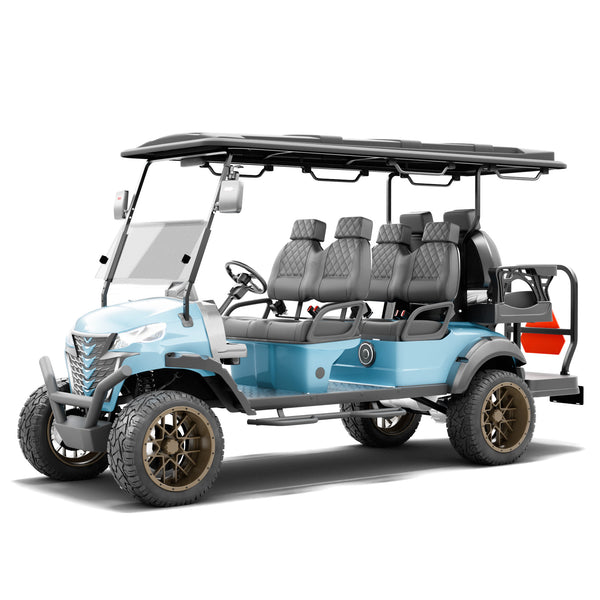 NEVO L6 Golf Cart - Pastel Blue