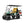 NEVO L4 Lifted Golf Cart - Custom Packers Cart