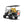 NEVO L4 Lifted Golf Cart - Custom Packers Cart