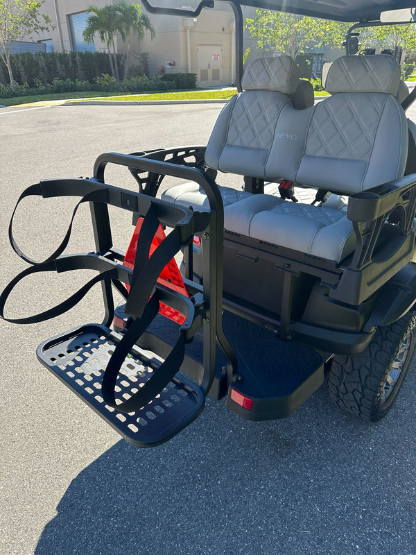 Install Rear Golf Bag Holder