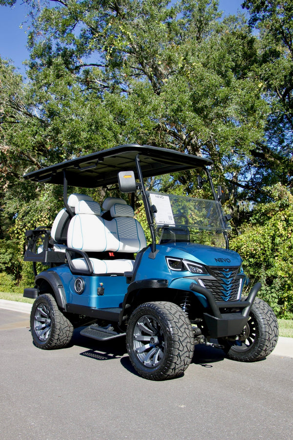 NEVO L4 Golf Cart - Pearl Gentian Blue