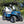 NEVO L4 Golf Cart - Pearl Gentian Blue