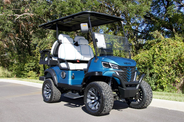 NEVO L4 Golf Cart - Pearl Gentian Blue