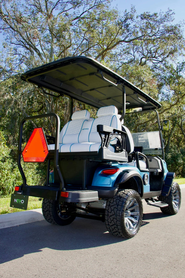 NEVO L4 Golf Cart - Pearl Gentian Blue