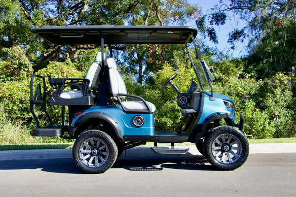 NEVO L4 Golf Cart - Pearl Gentian Blue