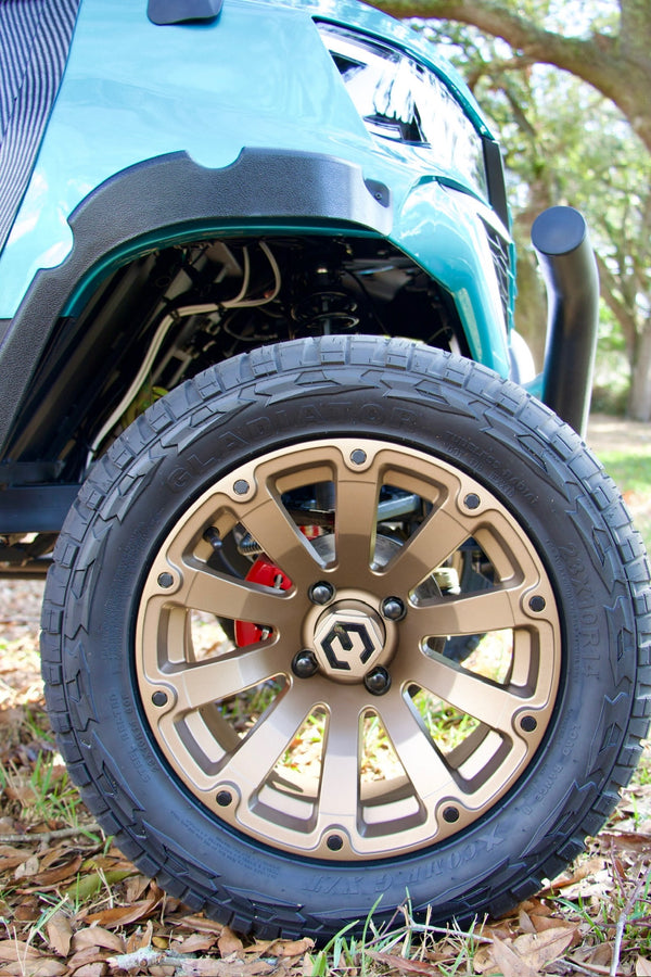 NEVO L4 Golf Cart - Metallic Teal Blue