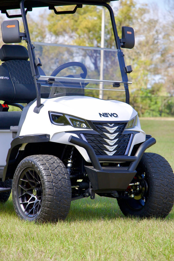 NEVO L6 Golf Cart - Matte Signal White