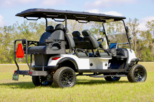 NEVO L6 Golf Cart - Matte Signal White