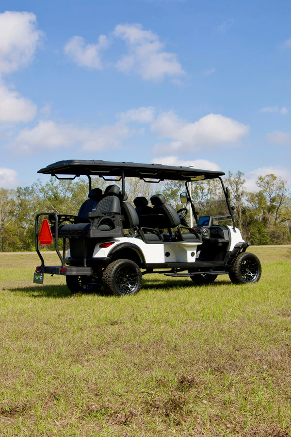 NEVO L6 Golf Cart - Matte Signal White