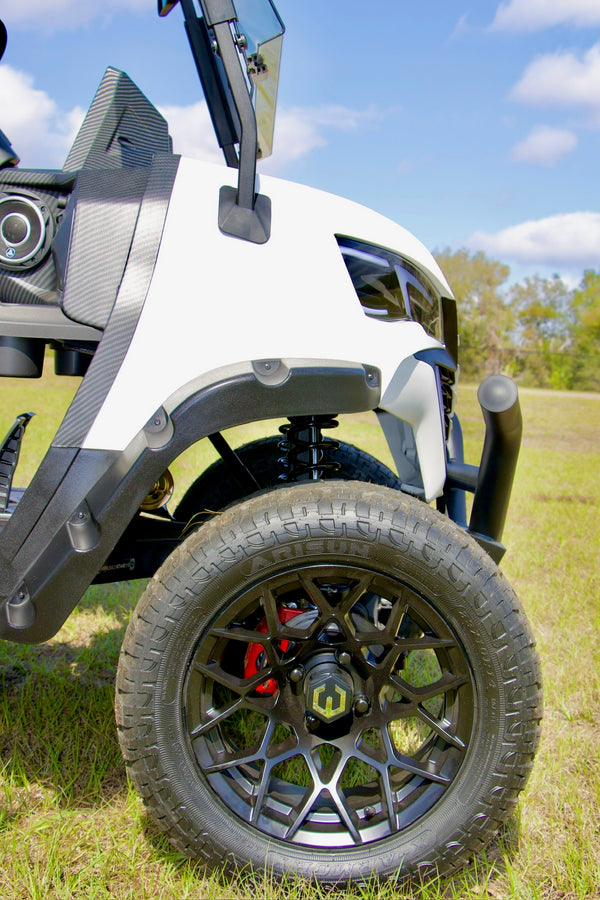 NEVO L6 Golf Cart - Matte Signal White