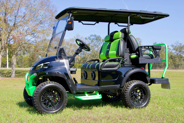 NEVO L4 Golf Cart - Black Diamond Pearl