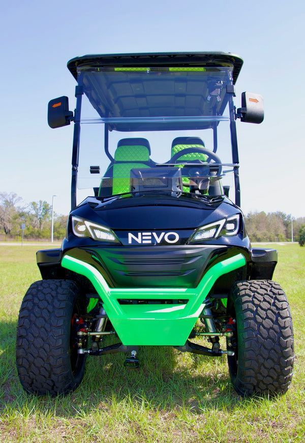 NEVO L4 Golf Cart - Black Diamond Pearl