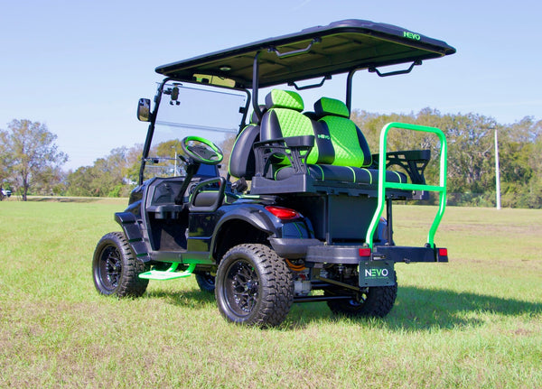 NEVO L4 Golf Cart - Black Diamond Pearl