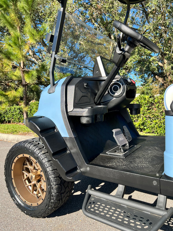 NEVO L4 Golf Cart - Matte Blue Fog