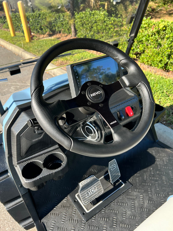 NEVO L4 Golf Cart - Matte Blue Fog