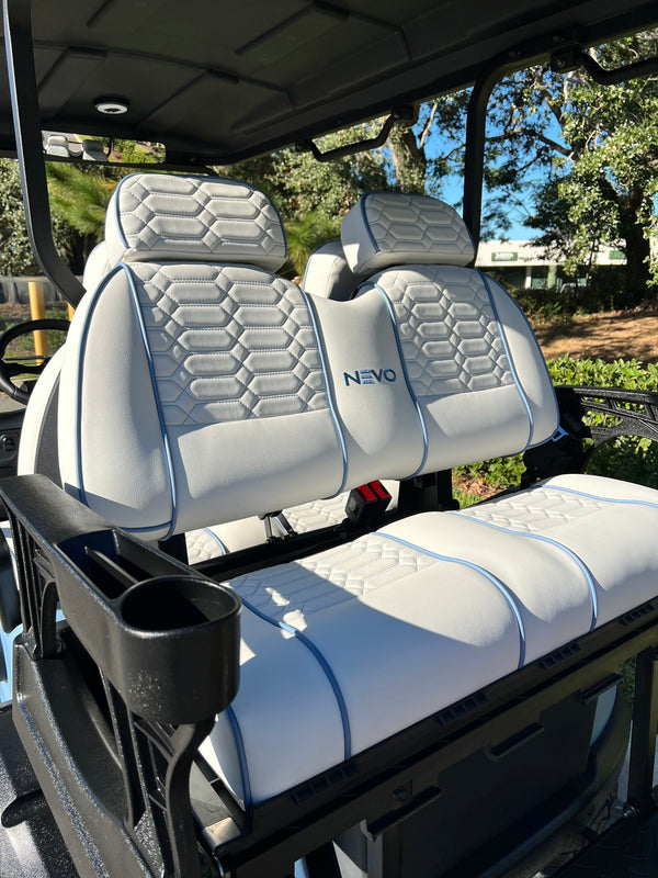 NEVO L4 Golf Cart - Matte Blue Fog