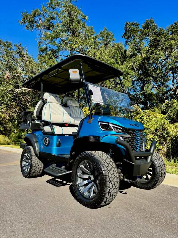 NEVO L4 Golf Cart - Pearl Gentian Blue