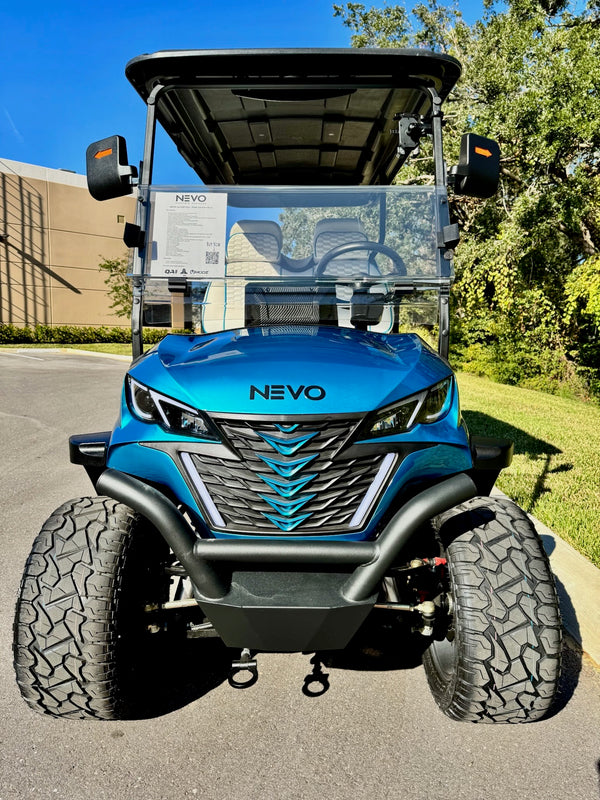 NEVO L4 Golf Cart - Pearl Gentian Blue