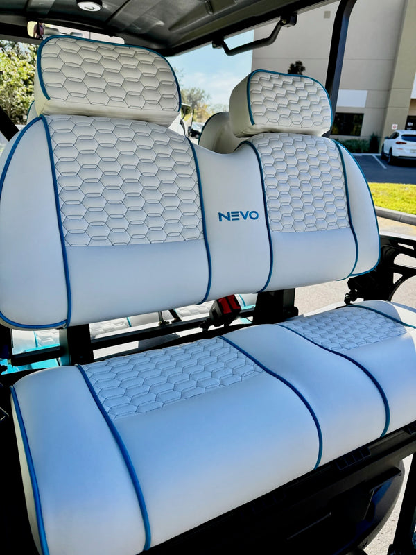 NEVO L4 Golf Cart - Pearl Gentian Blue