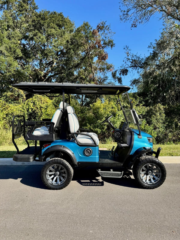 NEVO L4 Golf Cart - Pearl Gentian Blue