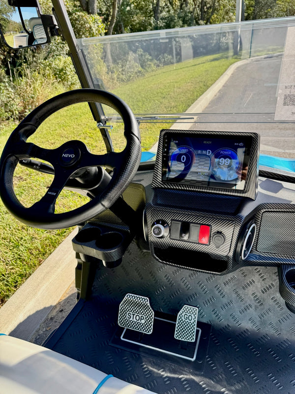 NEVO L4 Golf Cart - Pearl Gentian Blue