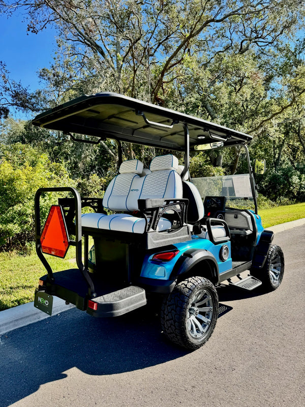 NEVO L4 Golf Cart - Pearl Gentian Blue