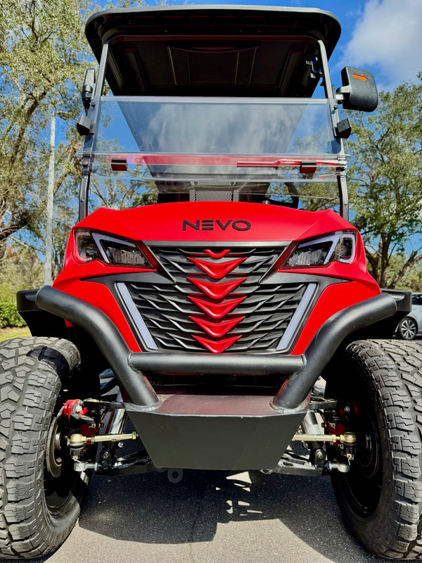 NEVO L6 Golf Cart - Matte Luminous Red