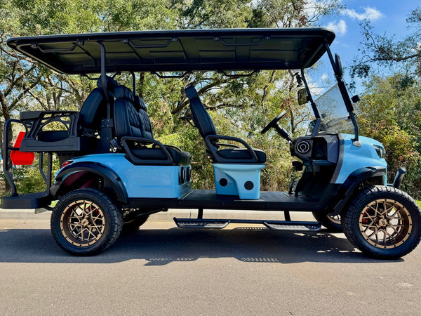 NEVO L6 Golf Cart - Pastel Blue