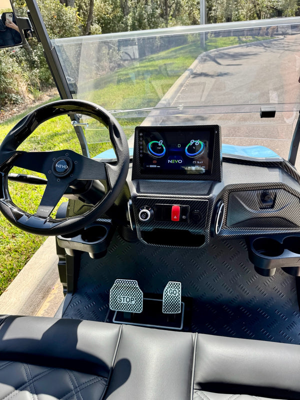 NEVO L6 Golf Cart - Pastel Blue