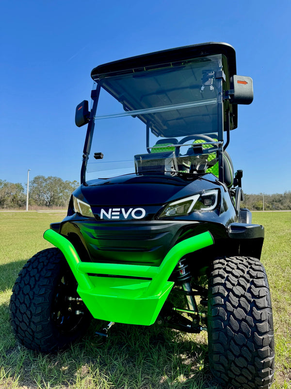 NEVO L4 Golf Cart - Black Diamond Pearl