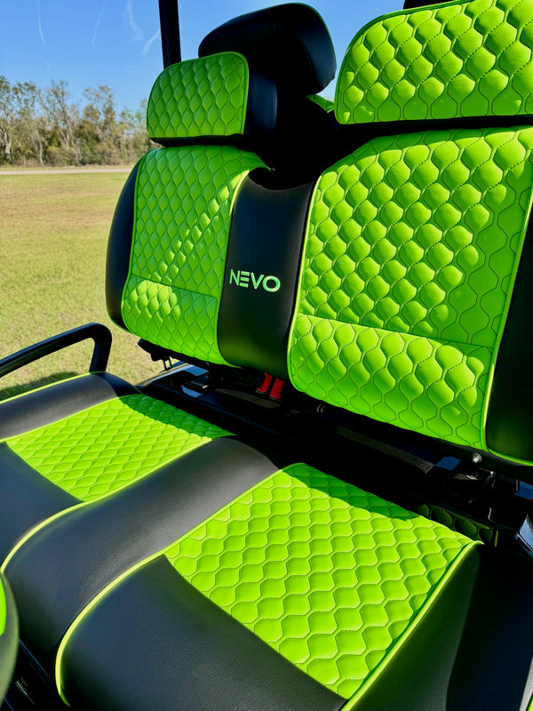 NEVO L4 Golf Cart - Black Diamond Pearl