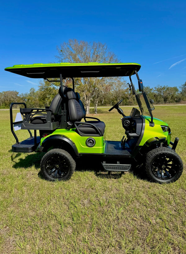 NEVO L4 Golf Cart - Metallic Green Hornet