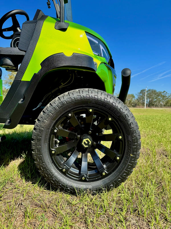 NEVO L4 Golf Cart - Metallic Green Hornet