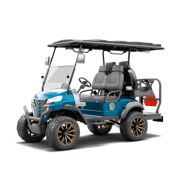 NEVO L4 Golf Cart - Pearl Gentian Blue