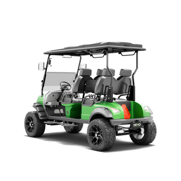 NEVO L4F Golf Cart - Matte Luminous Green