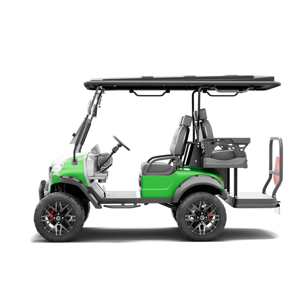 NEVO L4 Golf Cart - Matte Luminous Green