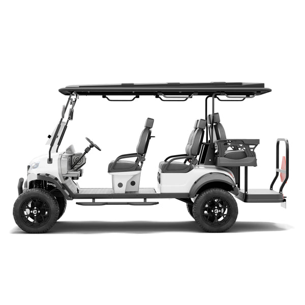 NEVO L6 Golf Cart - Matte Signal White