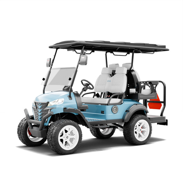 NEVO L4 Golf Cart - Metallic Pastel Blue