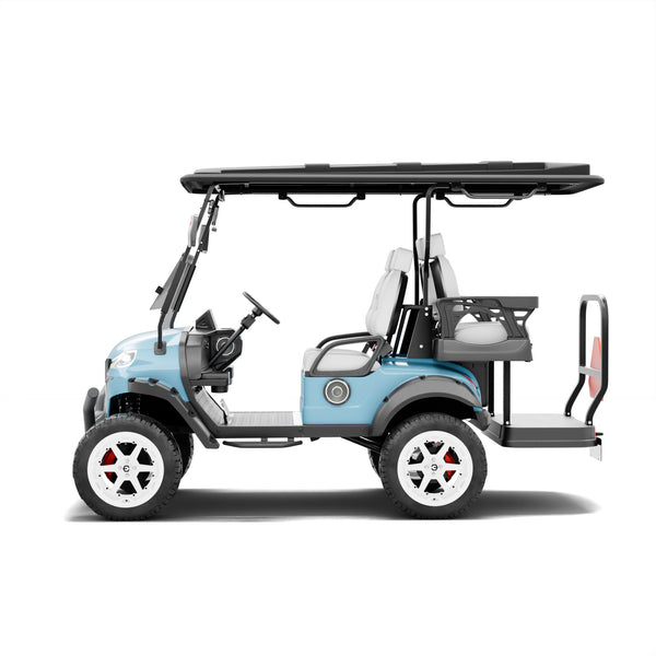 NEVO L4 Golf Cart - Metallic Pastel Blue