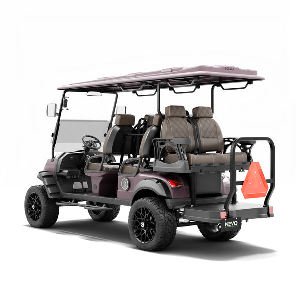 NEVO L6 Golf Cart - Pearl Blackberry