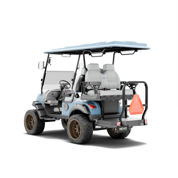 NEVO L4 Golf Cart - Matte Blue Fog