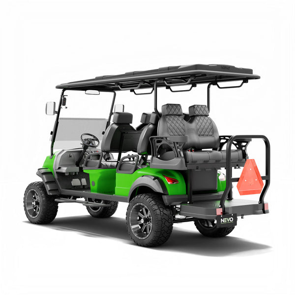 NEVO L6 Golf Cart - Matte Luminous Green