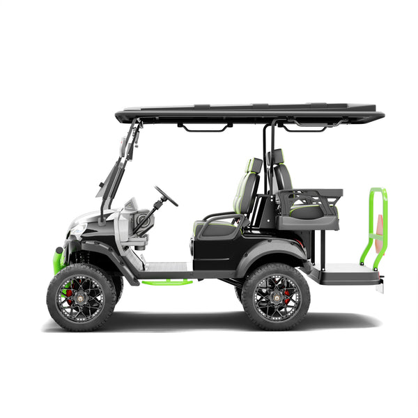 NEVO L4 Golf Cart - Black Diamond Pearl