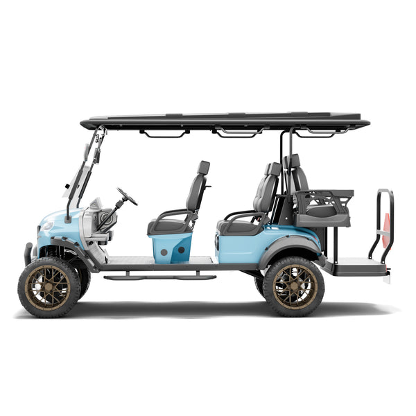 NEVO L6 Golf Cart - Pastel Blue