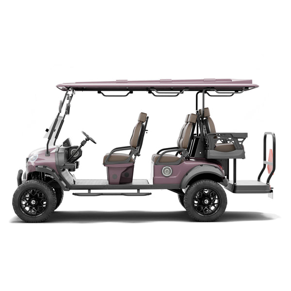 NEVO L6 Golf Cart - Pearl Blackberry